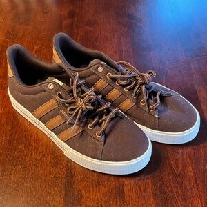 Adidas Men's Dark Brown Sneakers